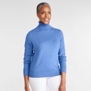 L.L. Bean Cashmere Blend Turtleneck Sweater XL